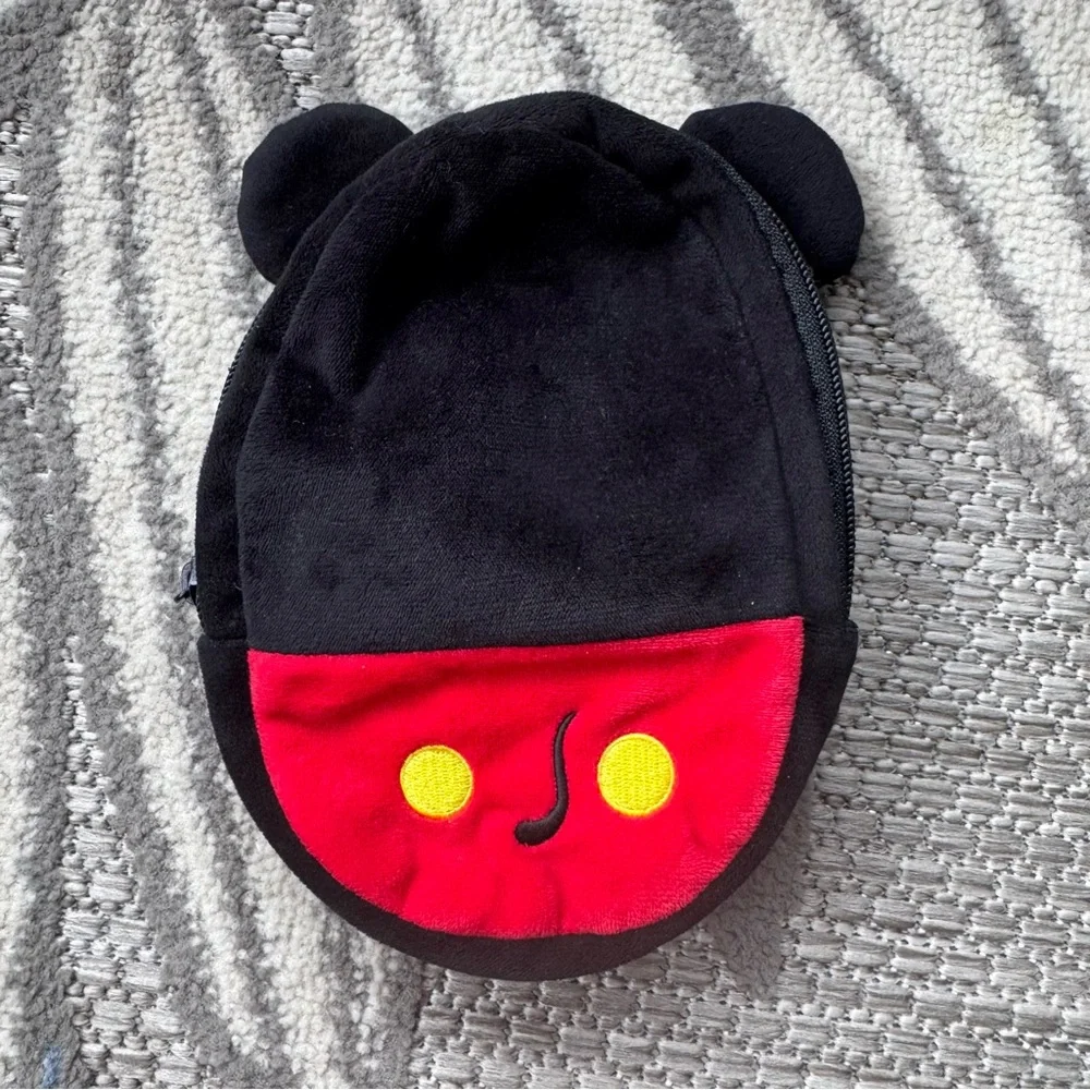 The Disney Store‎ Baby Mickey Mouse Zip Up Pouch Bag